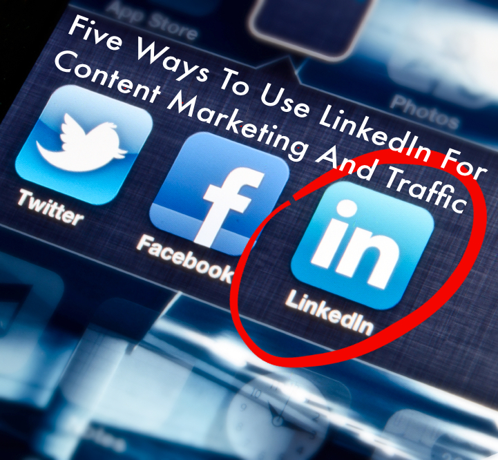 linkedin, traffic, content marketing