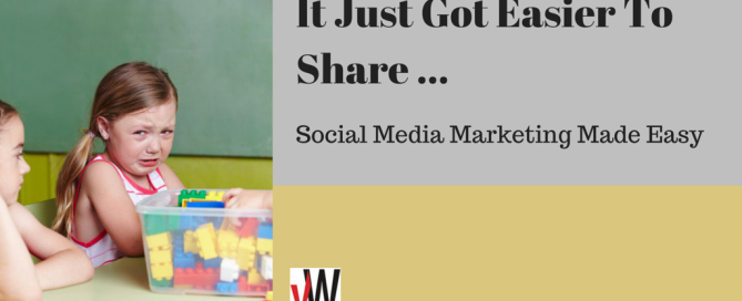 It Just Got Easier To Share ... Social Media Marketing Made Easy