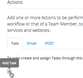Add a new Task to be created each time