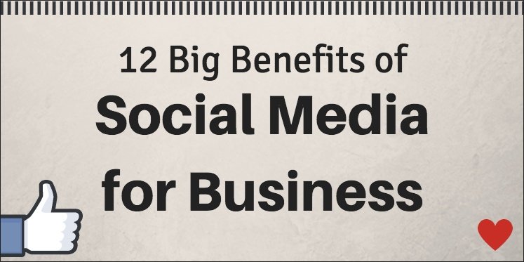 Social Media for Business - 12 big benefits