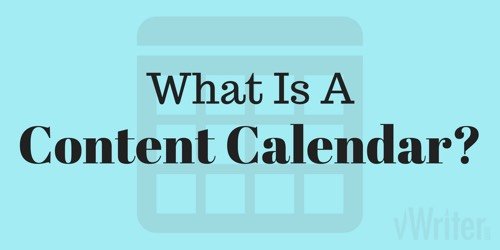 What is a content calendar?