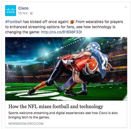 Social media best practices on Facebook - Cisco